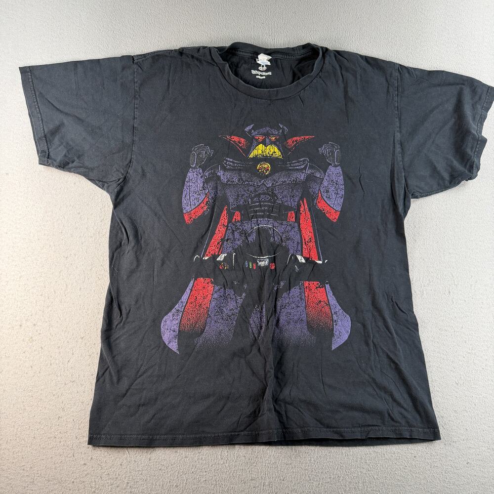 Disney Pixar Toy Story Emperor Zurg T-Shirt Black Graphic Tee Men's Large